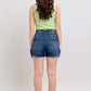 Judy Blue - High Waist Double Button Waistband Shorts