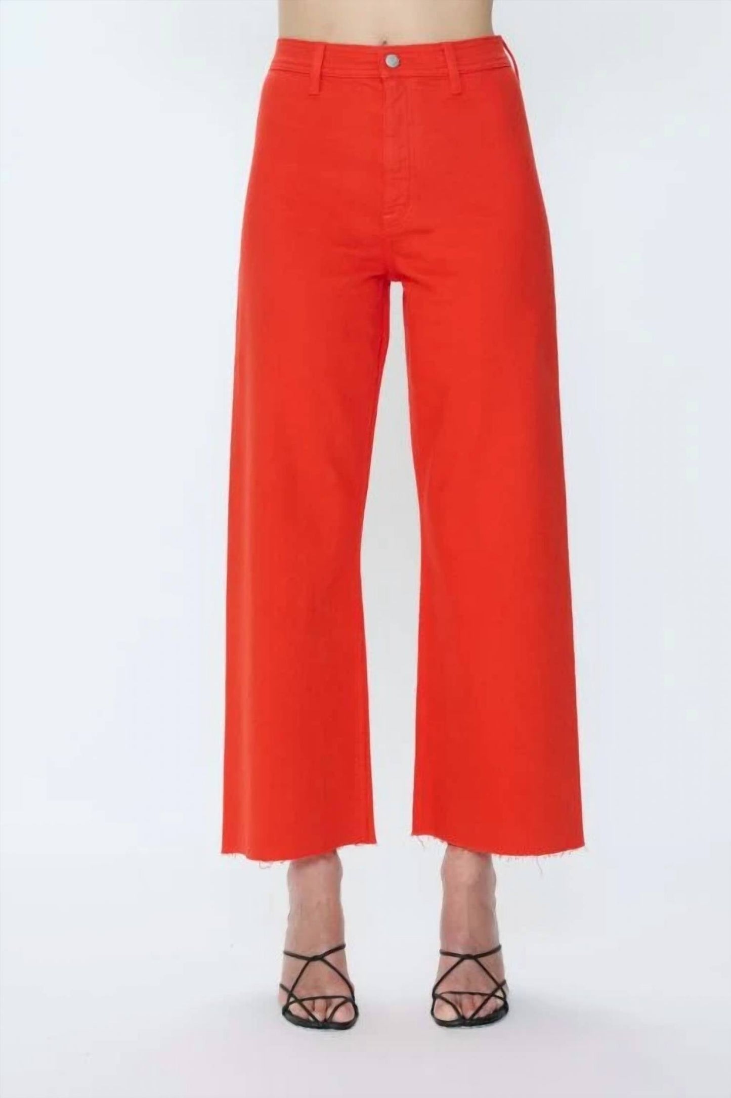 Pistola - Penny Crop High Rise Wide Leg Crop Jeans