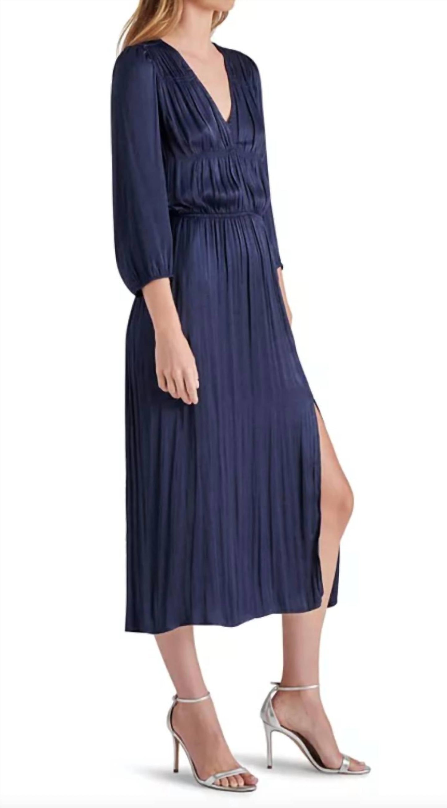Steve Madden - Arlene V-neck Midi Dress