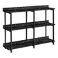 Accent Console Table for Entryway, Symmetrical Display
