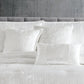 Turin 7 Piece White Crinkle Velvet Queen Comforter Ensemble