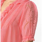Johnny Was - ANETTE RUFFLE BLOUSE