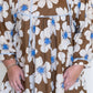 Entro - Flirty Floral Dress - PLUS