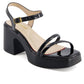 Andrea - Women's Ankle Strap Heeled Sandals
