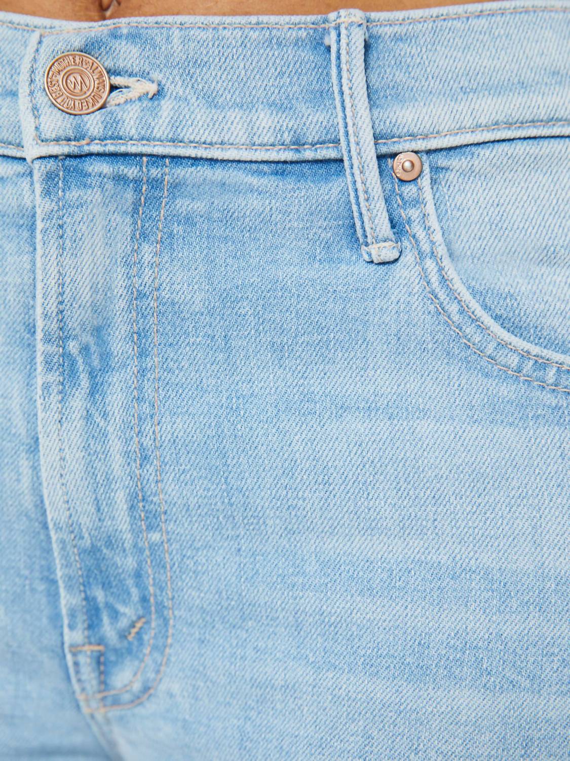 मदर - इनसाइडर एंकल फ्रे जींस