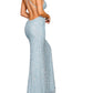 Aleta - Open Back Sequin Dress
