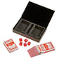 Creative Gifts International - Leatherette 2 Card Deck Set, 5" X 7.75"