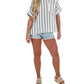 Ee:Some - Straightforward Stripe Top