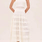 Alexis - Payge Tiered Knit Strapless Dress