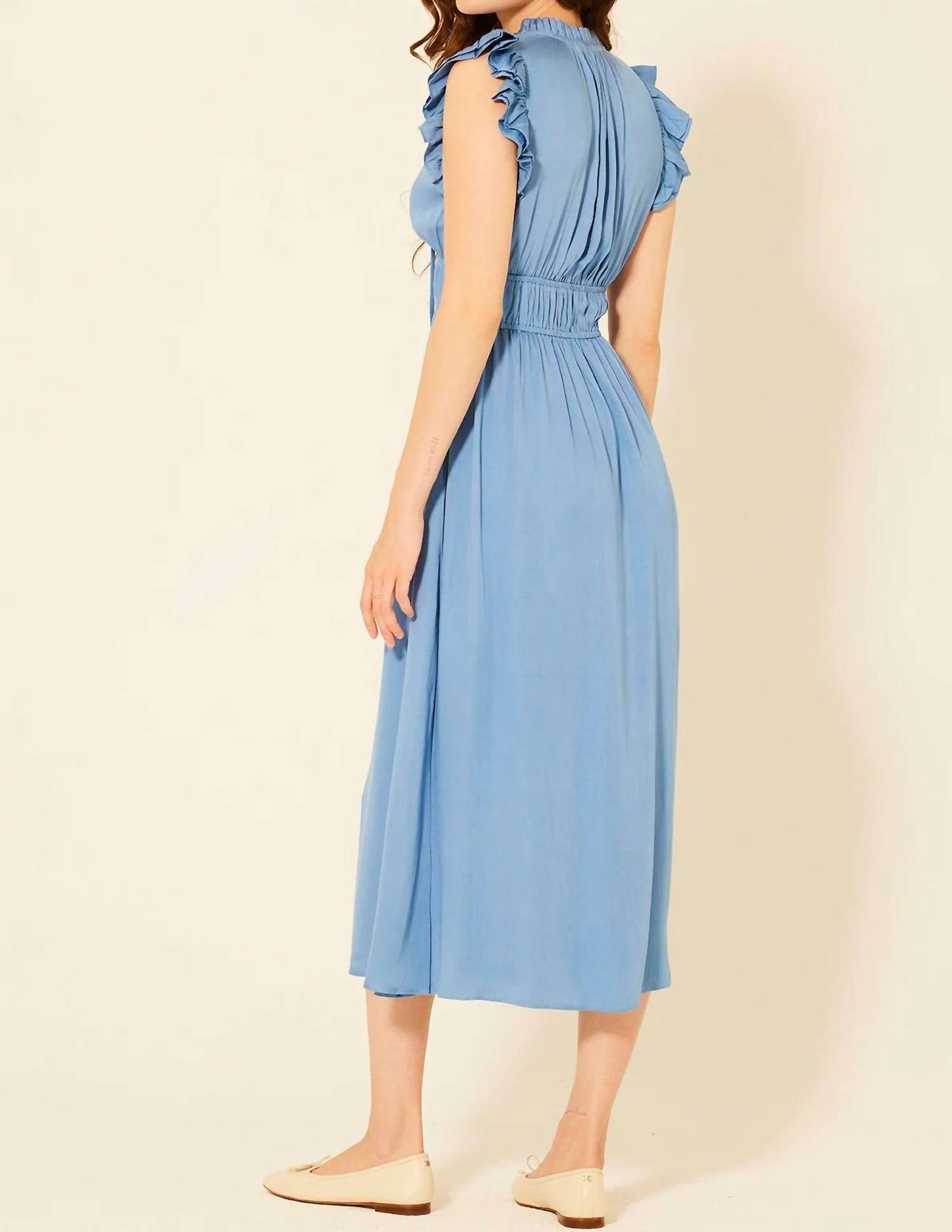 Bila77 - Paseo De Oro Midi Dress