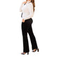 Julia Rose - Sienna Velvet Flare Leggings