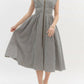 Entro - Charlotte Gingham Midi Dress
