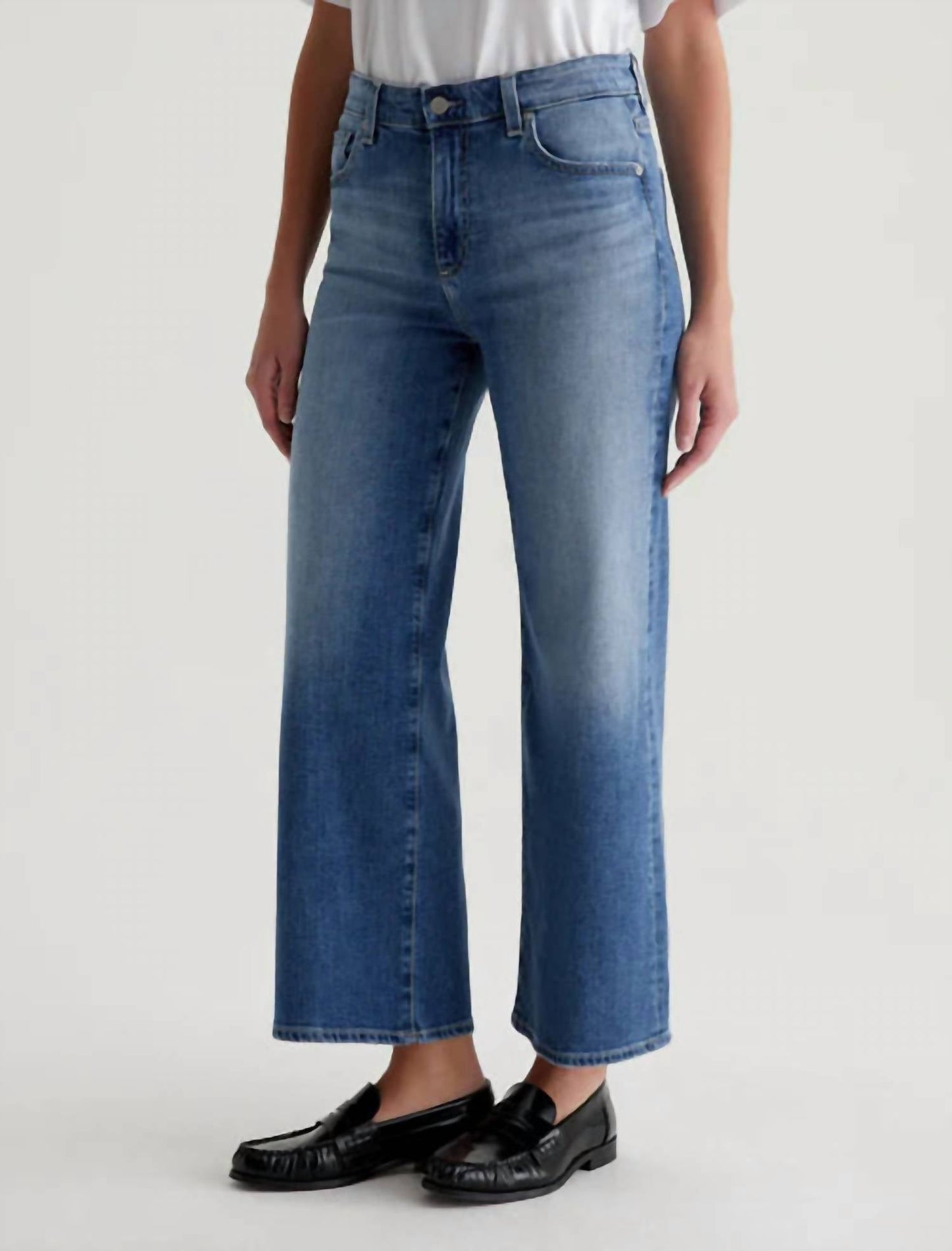Ag Jeans - Saige Wide Leg Crop Jeans