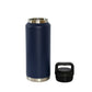 Creative Gifts International - Stainless Steel Twist-Off Cap Water Bottle