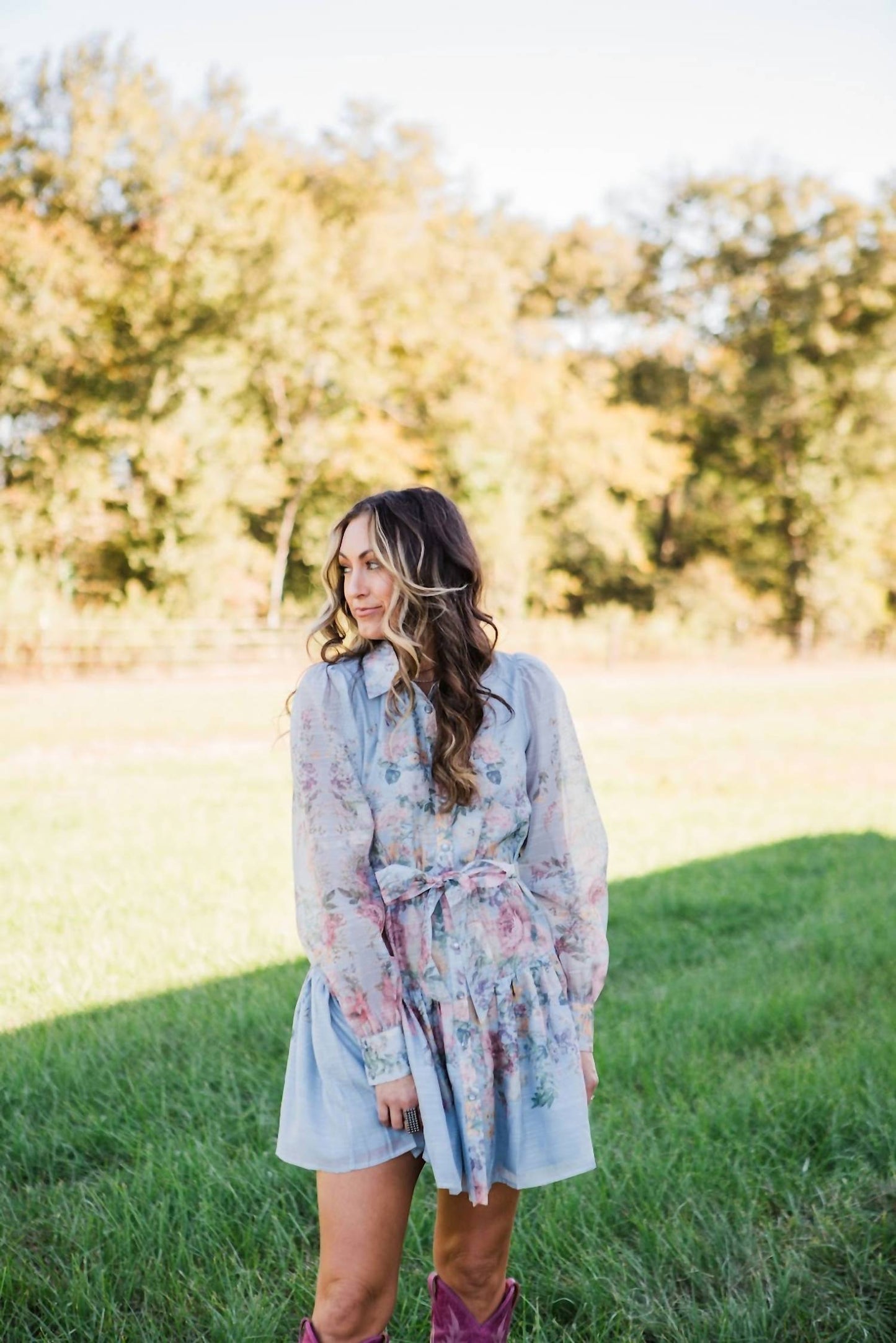 A.Peach - Aspen Long Sleeve Dress