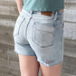 Judy Blue - High Waist Shorts With Destroy At Back