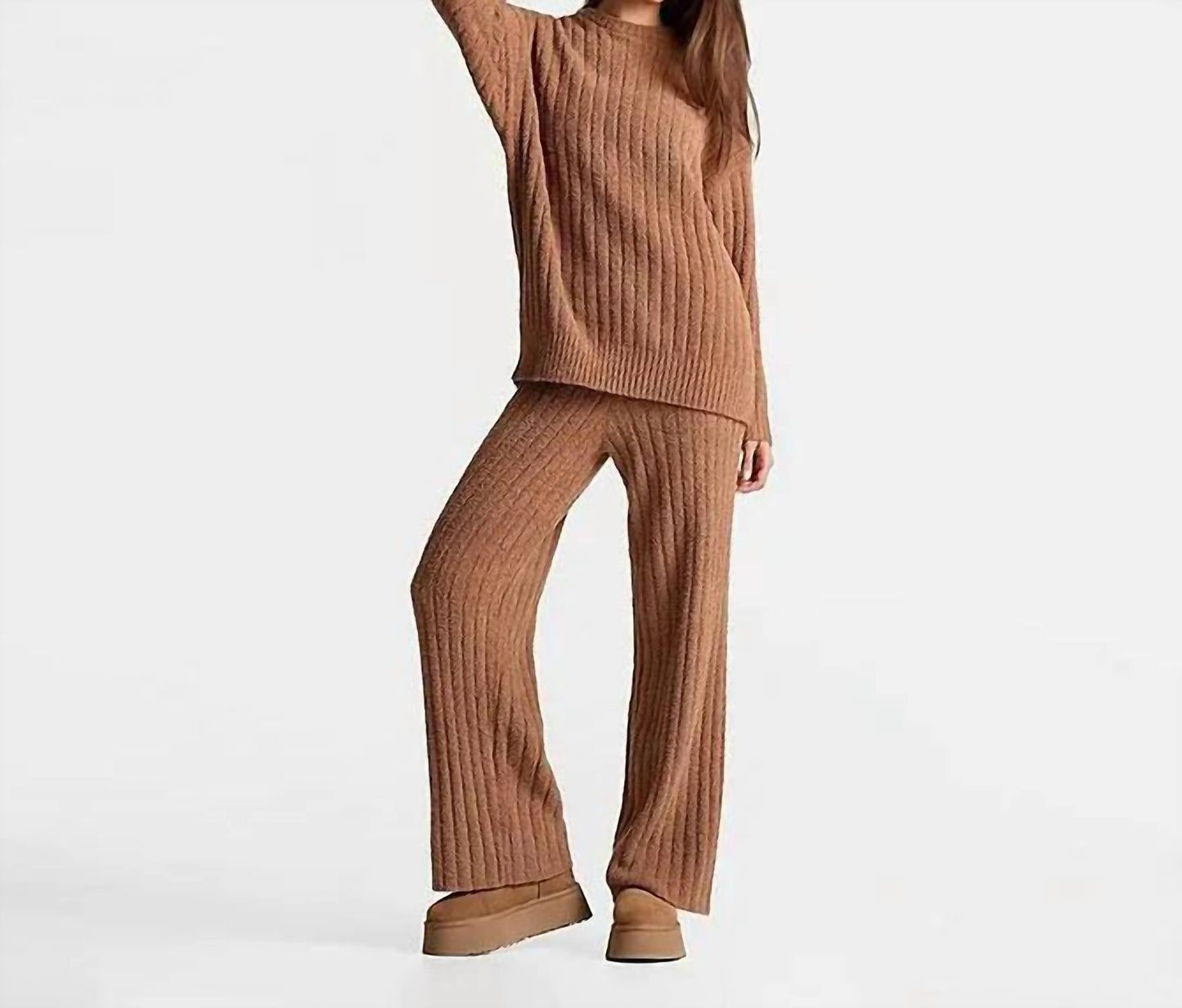 Ugg - Terri Ribbed Wide Leg Pant