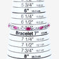 5.00 Carat Genuine Ruby 10K White Gold Bracelet