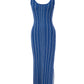 Hevron - Rose Knit Midio Dress