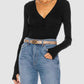 Enza Costa - Cashmere Long Sleeve Henley Top
