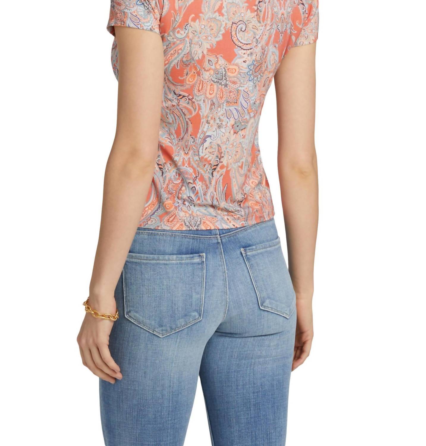 L'Agence - Ressi Short Sleeve Crew Tee