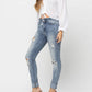 Judy Blue - High Waist Skinny With Heavy Destroy Jeans