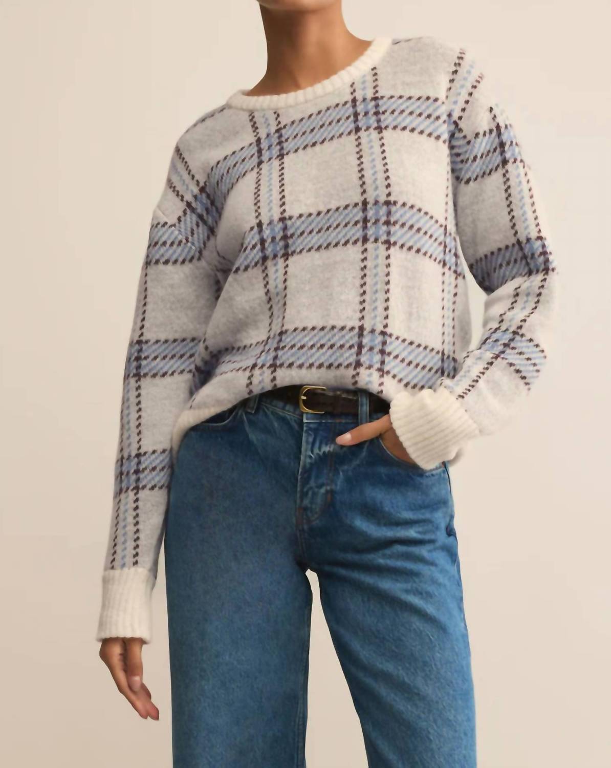 Z Supply - Junction Plaid Sweater