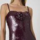 French Connection - Beatrice Sequin Corsage Mini Dress