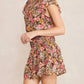 Entro - Floral Smocked Dress