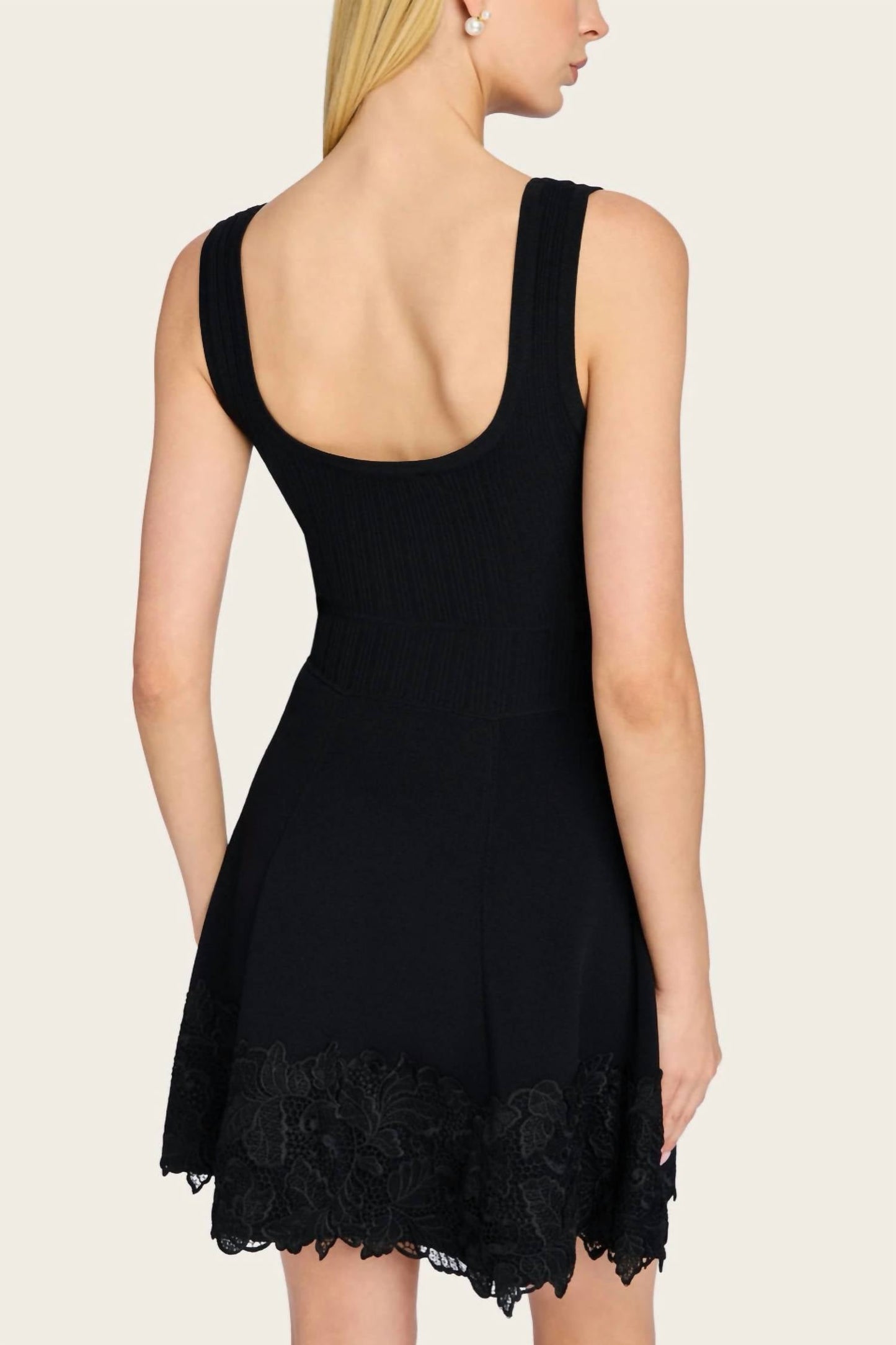 Generation Love - Orpheus Lace Combo Rib Dress