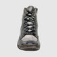 Kcr Group - Men's Comfort Thick Wool Lined Zip-up Leather Boots