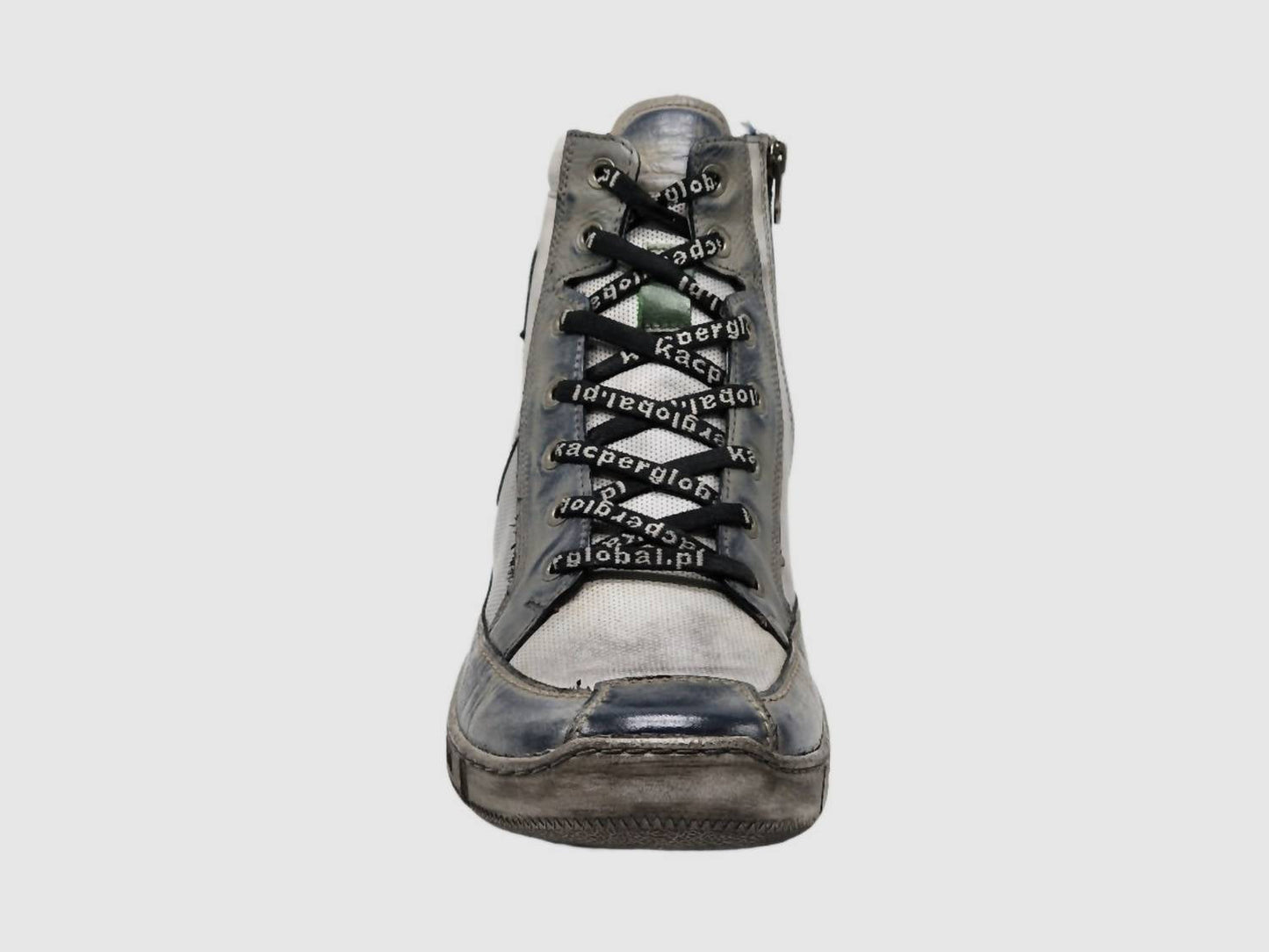 Kcr Group - Men's Comfort Thick Wool Lined Zip-up Leather Boots