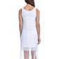 Profile By Gottex - Round Neck Cover Up Dress With Frills