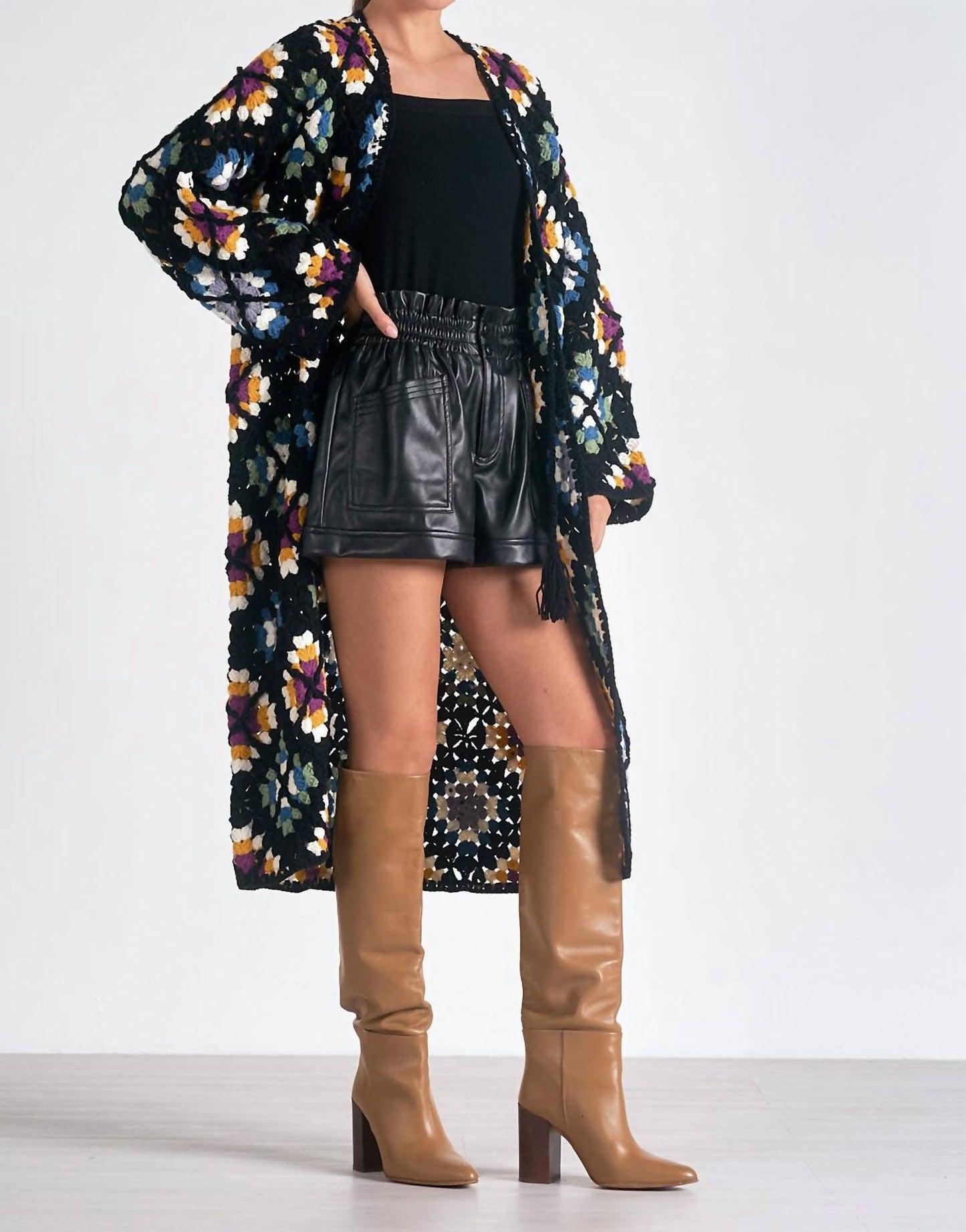 Elan - Long Sweater Cardigan