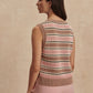 Varley - Deeley Stripe Stitch Tank Top