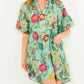 Thml - Hibiscus Puff Sleeve Floral Dress