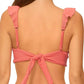 Raisins - Women's Seastar V Neck Ruffle Bra Swim Top