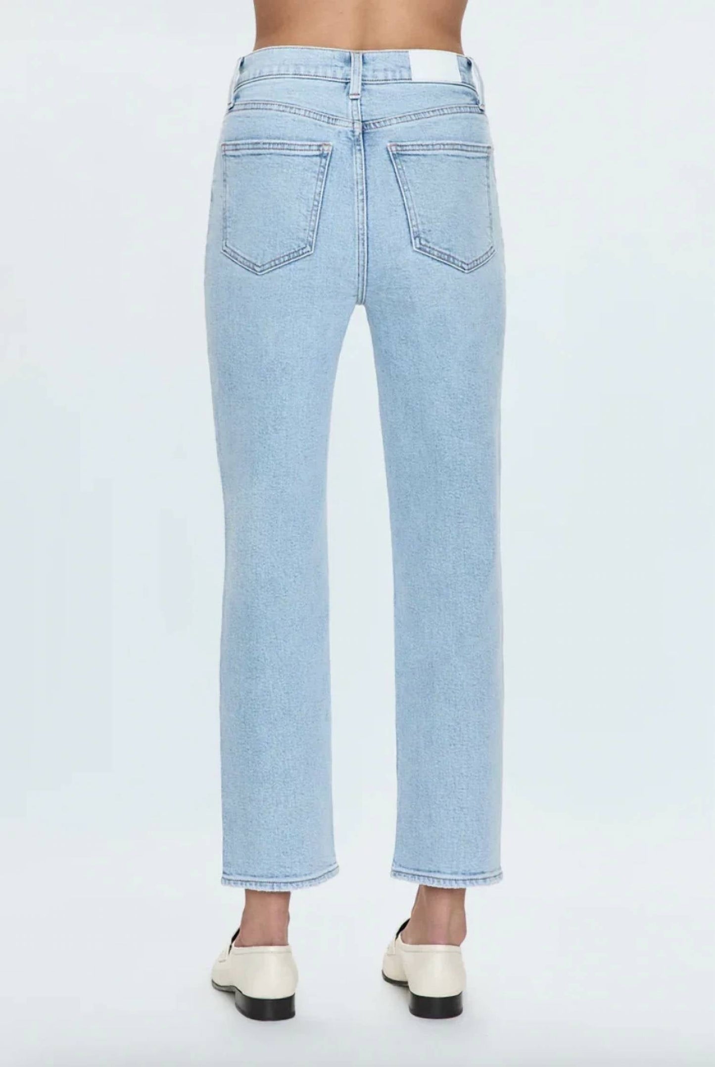 Pistola - Women's Charlie High Rise Classic Straight Ankle Jean