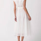 Elan - Tie Waist Midi Dress