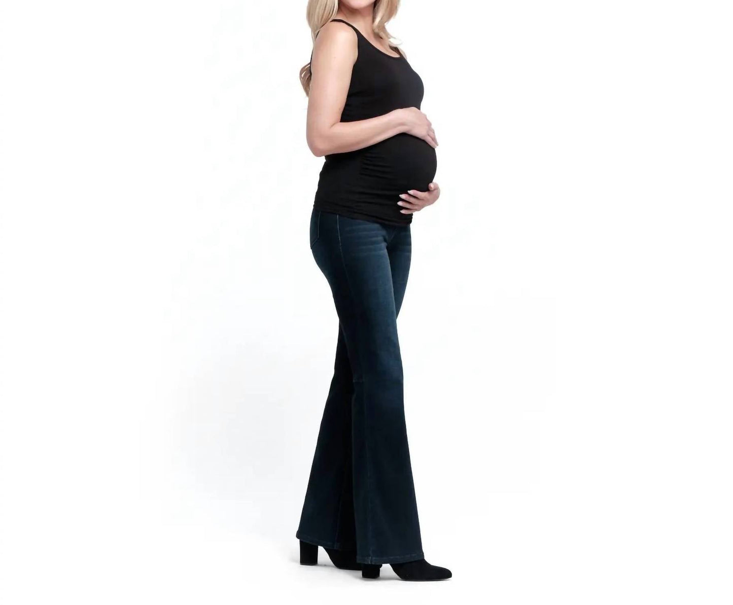 1822 Denim - Maternity 33" Better Butter Slim Boot Jeans
