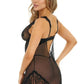 Oh La La Cheri - Jocelyn Mesh and Lace Babydoll
