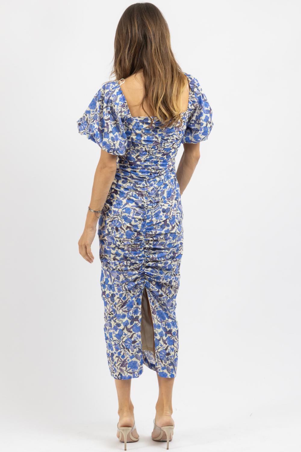 Mable - Ralph Puff Sleeve Maxi Dress