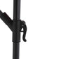 10ft Solar LED Offset Hanging Market Patio Umbrella in Dark Blue