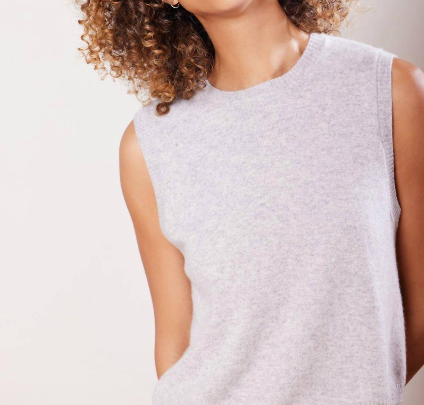 Not Monday - Cashmere Pullover Vest