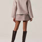Astr - Jennah Wool-blend Wrap Jacket