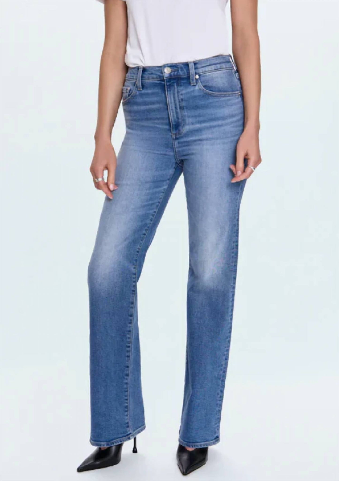Pistola - Evie High Rise Slim Boot Cut Jeans