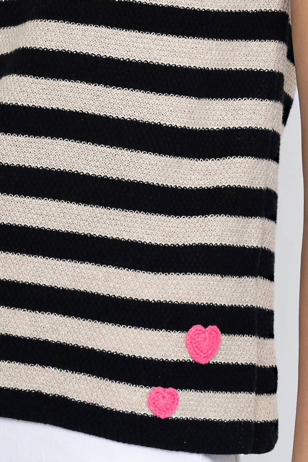 Lisa Todd - Summer Lovin Striped Sleeveless Crew Neck Tank Top
