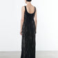 Enza Costa - SILK TEXTURED VELVET TANK DRESS