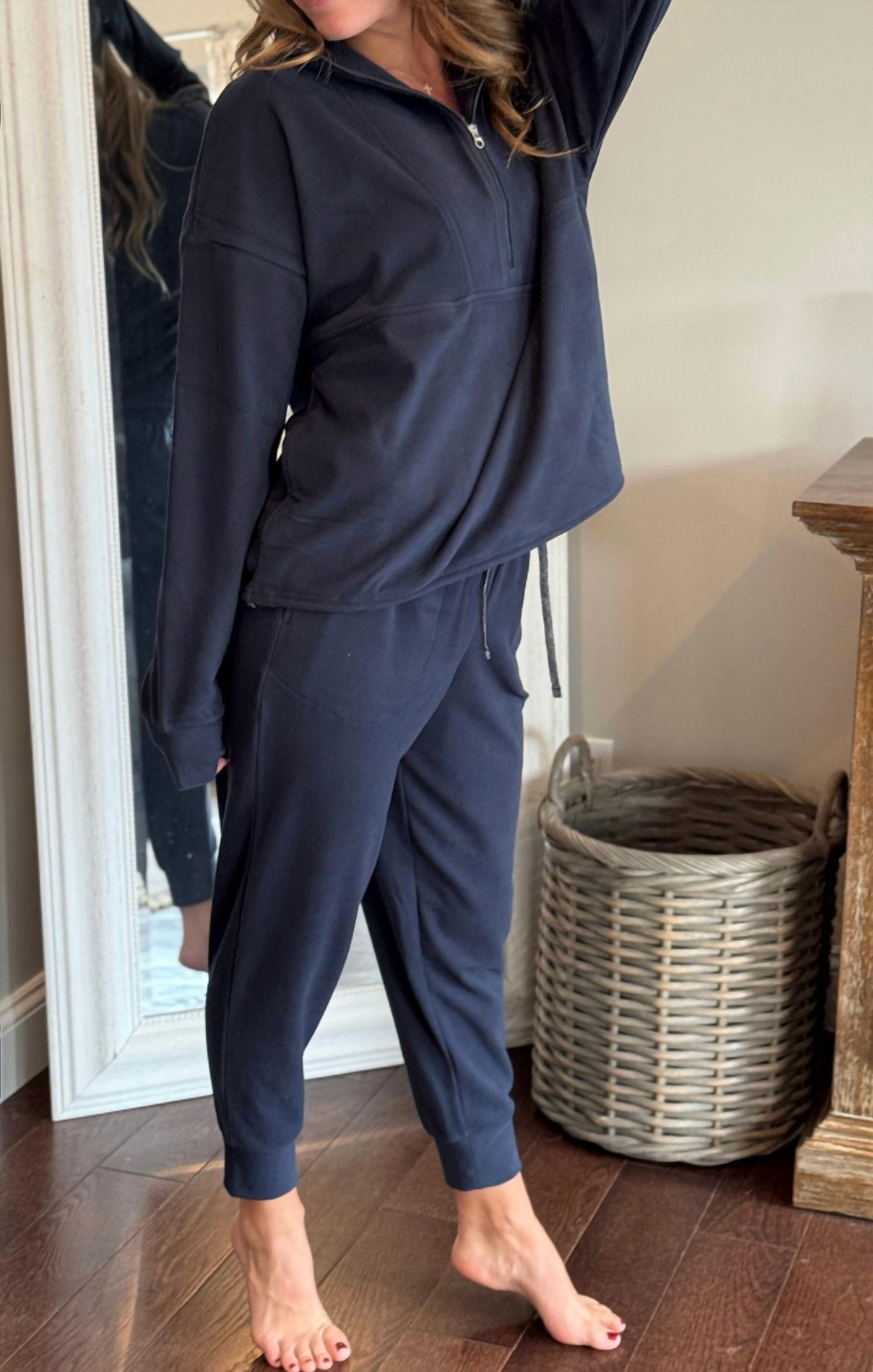 Varley - Brushed Rib Slim Cuff Pant