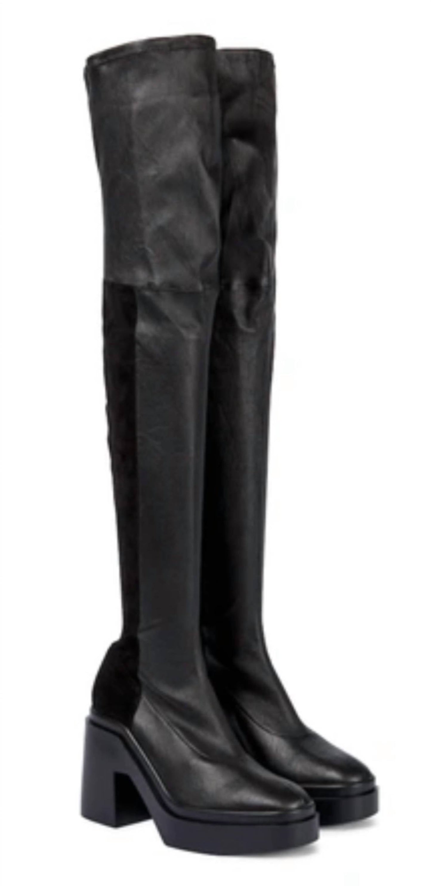Clergerie - Women's Naelle Over The Knee Leather Boots